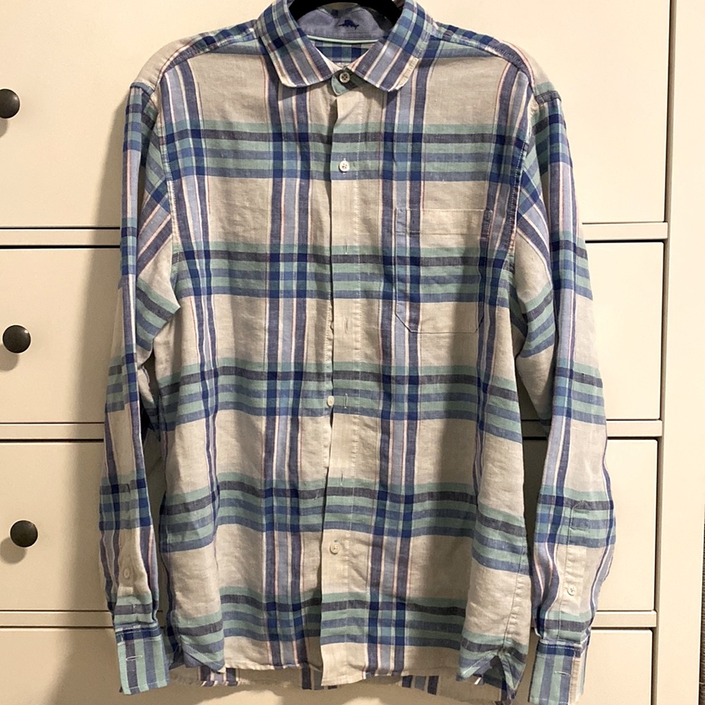 Tommy Bahama | Men’s Button Down Long Sleeve Shirt | Size M